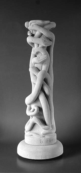 Pedestal #6 – Snake, view 3